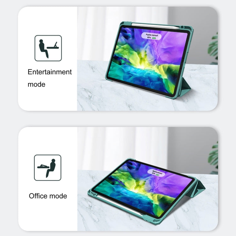 Custodia in pelle e TPU per iPad Pro 11 e 12.9 con supporto