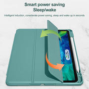 Mutural Pinyue Series Custodia in pelle per PC + TPU orizzontale con supporto e slot per penna e funzione Sleep / Wake-up, For iPad Pro 11 (2021) / (2020), For iPad Pro 12.9 2022 / 2021 / 2020, For iPad Pro 11 (2021), For iPad Pro 12.9 2022 / 2021