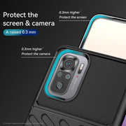 Custodia morbida protettiva in TPU antiurto Thunderbolt, For Xiaomi Redmi Note 10, For Xiaomi Redmi Note 10 Pro, For Xiaomi Mi 10S