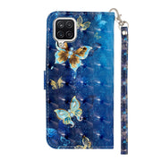 Custodia in pelle flip orizzontale con motivo 3D con supporto, slot per schede e portafoglio, For Samsung Galaxy A02s, For Samsung Galaxy A12, For Samsung Galaxy M31
