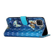 Custodia in pelle flip orizzontale con motivo 3D con supporto, slot per schede e portafoglio, For Samsung Galaxy A02s, For Samsung Galaxy A12, For Samsung Galaxy M31