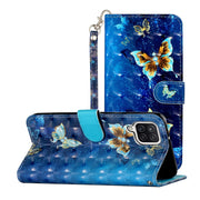 Custodia in pelle flip orizzontale con motivo 3D con supporto, slot per schede e portafoglio, For Samsung Galaxy A02s, For Samsung Galaxy A12, For Samsung Galaxy M31
