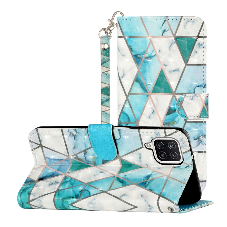 Custodia portafoglio in pelle flip per Samsung Galaxy A12