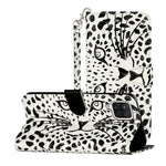 Custodia portafoglio in pelle flip per Samsung Galaxy A12