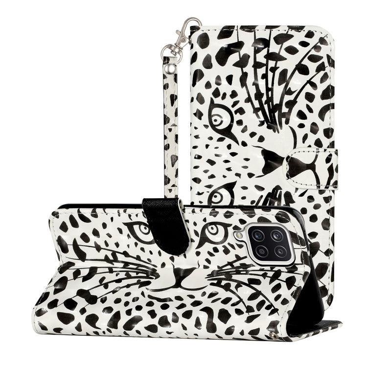 Custodia portafoglio in pelle flip per Samsung Galaxy A12