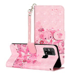 Custodia portafoglio in pelle flip per Samsung Galaxy A12