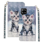 Custodia portafoglio in pelle PU per Samsung Galaxy A52 5G