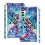 Custodia portafoglio in pelle PU per Samsung Galaxy A72 5G