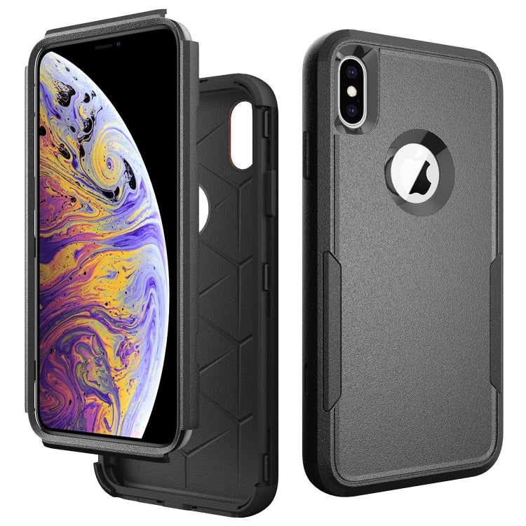 Custodia protettiva antiurto in TPU + PC, For iPhone XS Max