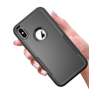Custodia protettiva antiurto in TPU + PC, For iPhone XS Max