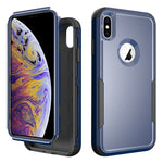 Custodia protettiva in TPU e PC per iPhone XS Max