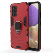 Custodia protettiva antiurto per PC + TPU con supporto per anello magnetico, For Samsung Galaxy A32 4G