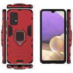 Custodia TPU antiurto con anello magnetico per Samsung Galaxy A32