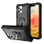 Custodia protettiva antiurto 3 strati con supporto per iPhone 12
