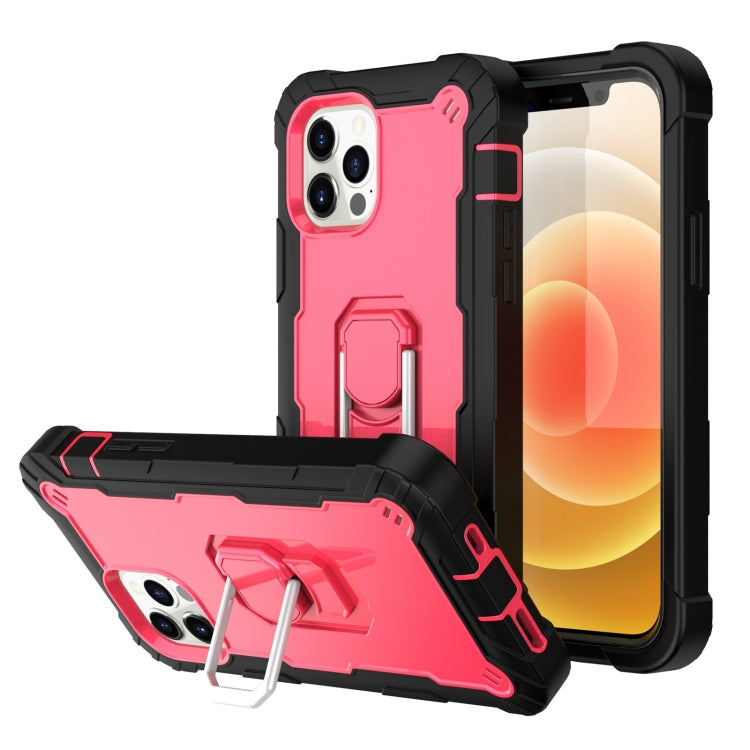 Custodia protettiva antiurto 3 strati con supporto per iPhone 12
