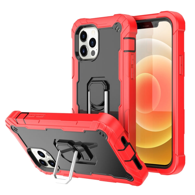 Custodia protettiva antiurto 3 strati con supporto per iPhone 12