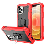 Custodia protettiva antiurto 3 strati con supporto per iPhone 12