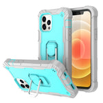 Custodia protettiva antiurto 3 strati con supporto per iPhone 12