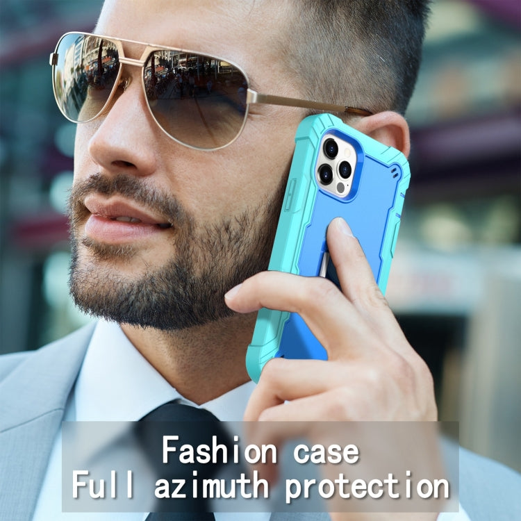 Custodia antiurto 3 strati con supporto per iPhone 12 Pro Max