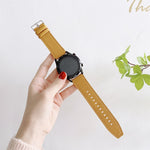 Per Huawei Watch GT2 Pro cinturino da polso di ricambio in pelle con texture Litchi