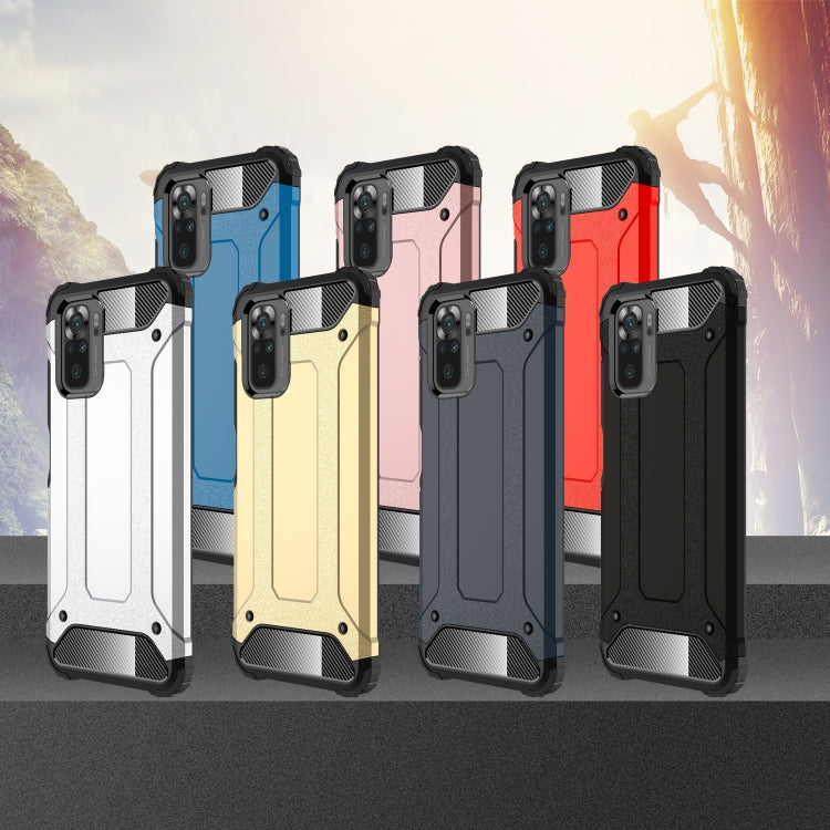 Custodia combinata TPU + PC per Xiaomi Redmi Note 10 4G e Mi 10S