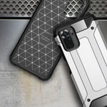 Custodia combinata TPU + PC per Xiaomi Redmi Note 10 4G e Mi 10S