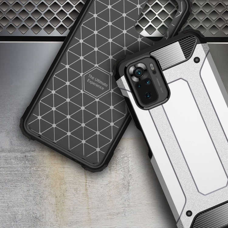 Custodia combinata TPU + PC per Xiaomi Redmi Note 10 4G e Mi 10S