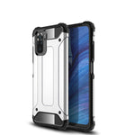 Custodia combinata TPU + PC per Xiaomi Redmi Note 10 4G e Mi 10S