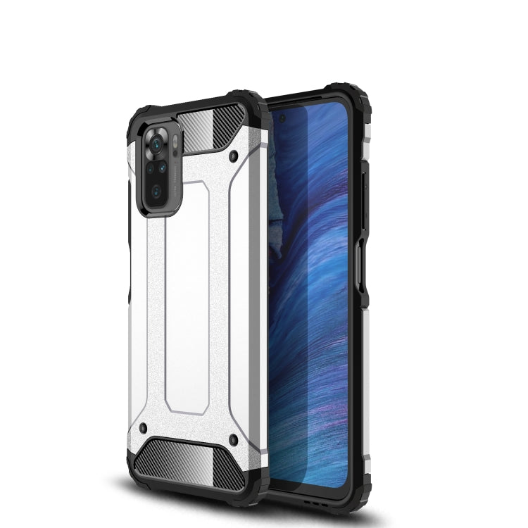 Custodia combinata TPU + PC per Xiaomi Redmi Note 10 4G e Mi 10S