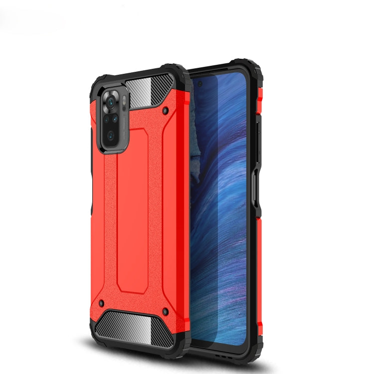 Custodia combinata TPU + PC per Xiaomi Redmi Note 10 4G e Mi 10S