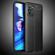 Custodia antiurto in TPU con texture Litchi, For Xiaomi Redmi Note 10 4G / Note 10S, For Xiaomi Mi 10S
