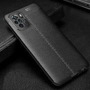 Custodia antiurto in TPU con texture Litchi, For Xiaomi Redmi Note 10 4G / Note 10S, For Xiaomi Mi 10S