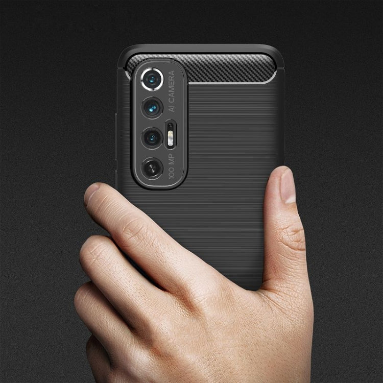 Custodia TPU in fibra di carbonio per Xiaomi Mi 10S