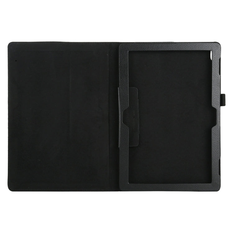 Custodia in pelle flip orizzontale tinta unita con texture Litchi con supporto e slot per penna, For Lenovo Tab 4 10 Plus (TB-X704) / Tab 4 10 (TB-X304)