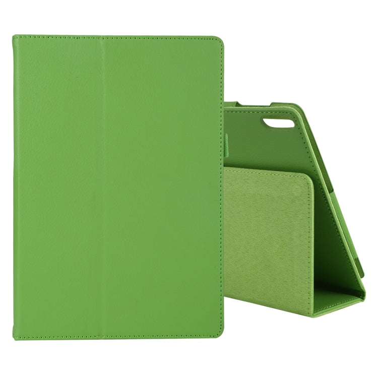 Custodia in pelle flip orizzontale tinta unita con texture Litchi con supporto e slot per penna, For Lenovo Tab 4 10 Plus (TB-X704) / Tab 4 10 (TB-X304)