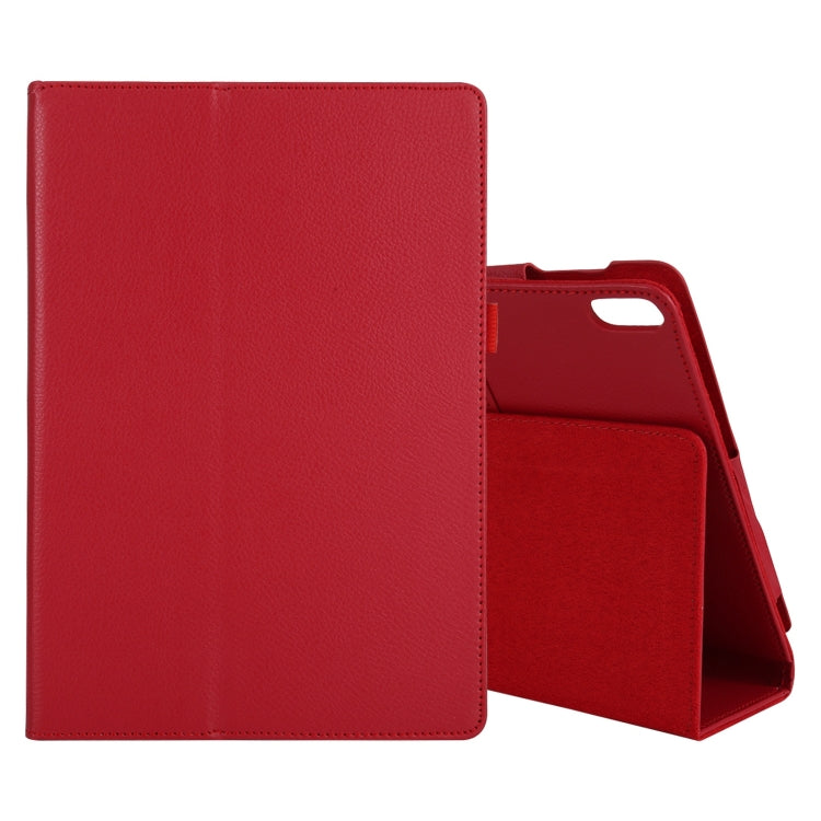 Custodia in pelle flip orizzontale tinta unita con texture Litchi con supporto e slot per penna, For Lenovo Tab 4 10 Plus (TB-X704) / Tab 4 10 (TB-X304)