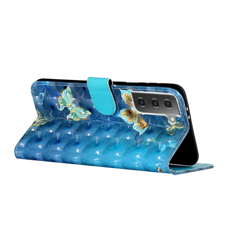 Custodia portafoglio in pelle con supporto per Samsung Galaxy S21