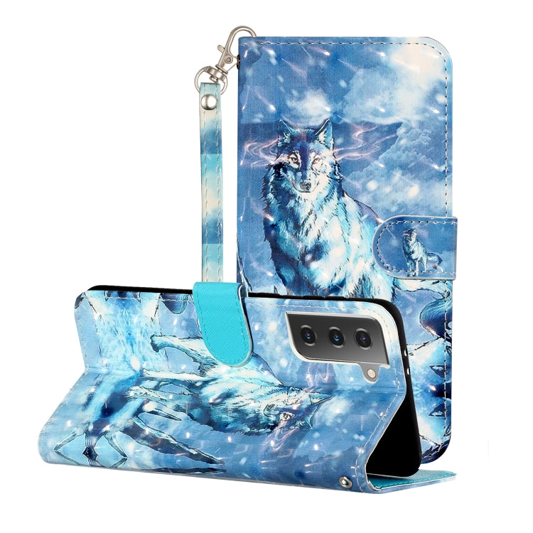 Custodia portafoglio in pelle con supporto per Samsung Galaxy S21