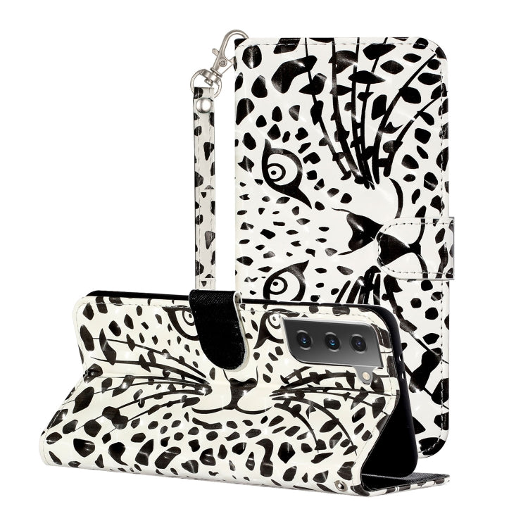 Custodia portafoglio in pelle con supporto per Samsung Galaxy S21