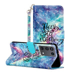 Custodia portafoglio in pelle con slot carte Galaxy S21 Ultra