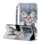 Custodia portafoglio in pelle con slot carte Galaxy S21 Ultra