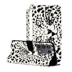 Custodia portafoglio in pelle con slot carte Galaxy S21 Ultra
