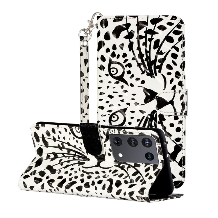 Custodia portafoglio in pelle con slot carte Galaxy S21 Ultra