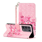 Custodia portafoglio in pelle con slot carte Galaxy S21 Ultra