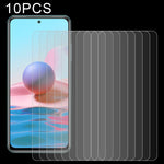 Pellicola vetro temperato 2.5D 10 pezzi per smartphone compatibil