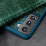 Custodia in pelle con finestra effetto coccodrillo per Samsung Ga