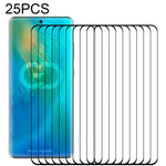 Pellicola in vetro temperato a schermo intero con bordo curvo 3D da 25 pezzi, For Huawei P50 Pro (25 PCS), For OPPO Find X3 Pro (25 PCS), For Huawei P50 Pro+ (25 PCS)