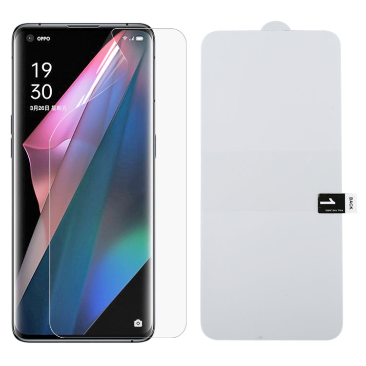 Full Screen Protector Pellicola idrogel antideflagrante, For OPPO Find X3 Pro (1 PC), For OPPO Find X3 (1 PC), For Huawei P50 (1 PC), For Huawei P50 Pro (1 PC), For Huawei P50 Pro+ (1 PC), For Xiaomi Redmi Note 10 (1 PC)                                ...