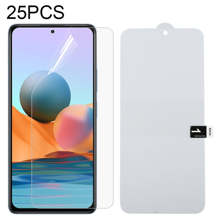 25 PCS Full Screen Protector Pellicola idrogel antideflagrante, For OPPO Find X3 Pro (25 PCS), For OPPO Find X3 (25 PCS), For Huawei P50 (25 PCS), For Huawei P50 Pro (25 PCS), For Huawei P50 Pro+ (25 PCS), For Xiaomi Redmi Note 10 (25 PC)              ...