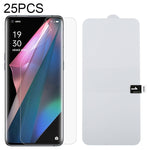 25 PCS Full Screen Protector Pellicola idrogel antideflagrante, For OPPO Find X3 Pro (25 PCS), For OPPO Find X3 (25 PCS), For Huawei P50 (25 PCS), For Huawei P50 Pro (25 PCS), For Huawei P50 Pro+ (25 PCS), For Xiaomi Redmi Note 10 (25 PC)              ...
